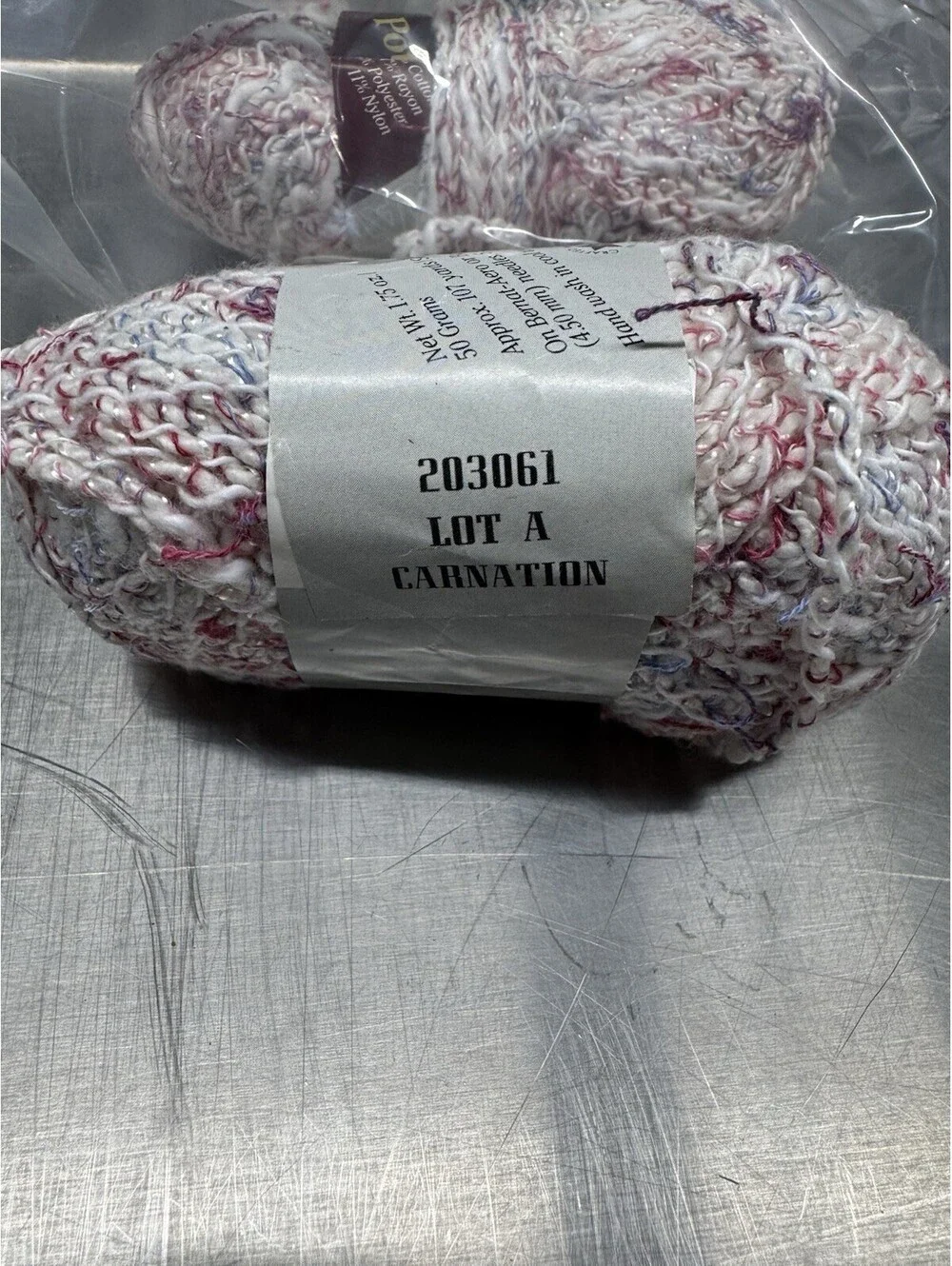 Bernat Potpourri Carnation 2 Skein Lot